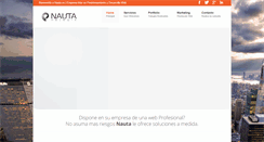 Desktop Screenshot of nauta.es